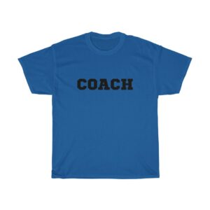 Coach Shirt Unisex Heavy Cotton Tee