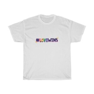 Love, Pride Unisex Heavy Cotton Tee