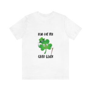 Saint Patricks Day, Shamrock Unisex Jersey Short Sleeve Tee