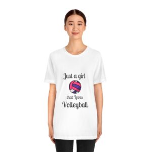 Volleyball Unisex Jersey Short Sleeve Tee