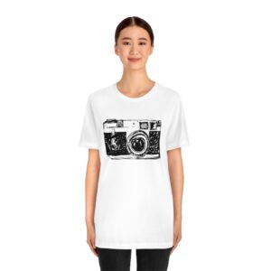 Camera Tshirt – Photographer Gift – Vintage Camera – Shirt – Unisex Jersey Short Sleeve Tee