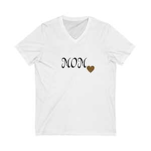 Unisex Jersey Short Sleeve V-Neck Tee