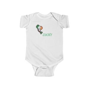 Saint Patrick’s Day Lucky Green Infant Fine Jersey Bodysuit