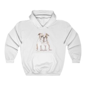 Bull Dog Sweatshirt Unisex Heavy Blend Hooded Sweatshirt