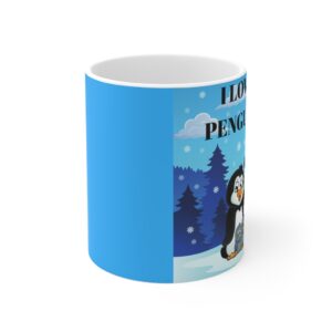 I Love Penguins Mug 11 oz