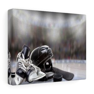 Ice Hockey Canvas Gallery Wraps