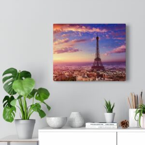 Paris Eiffel Tower Canvas Gallery Wraps