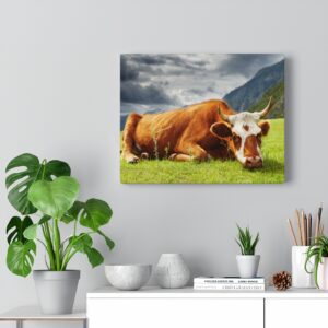 Cow Canvas Farmhouse Decor Canvas Gallery Wraps