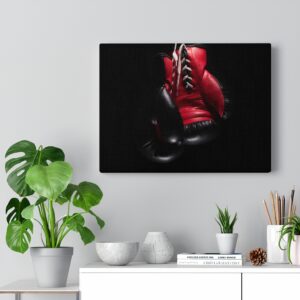 Boxing Gloves Fighting Boxer Gift Canvas Gallery Wraps