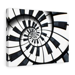 Piano Abstract Art Contemporary Canvas Gallery Wraps