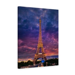 Eiffel Tower Paris France Canvas Gallery Wraps