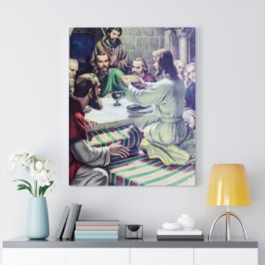 Jesus and Disciples – Last Supper – Lent – Easter – Christian – Canvas Gallery Wraps