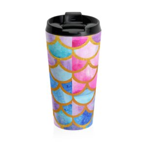 Mermaid Stainless Steel Travel Mug