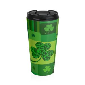 St. Patricks Day Stainless Steel Travel Mug