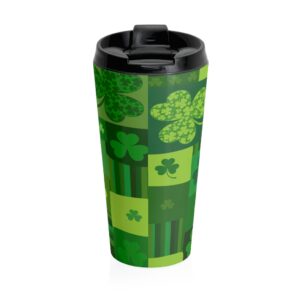 St. Patricks Day Stainless Steel Travel Mug