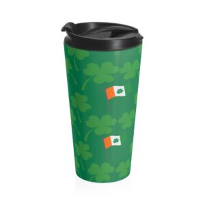 St. Patrick’s Day Stainless Steel Travel Mug