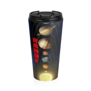 Randy Personalized Solar System – Stainless Steel Travel Mug