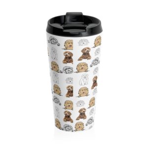 Golden doodle Stainless Steel Travel Mug