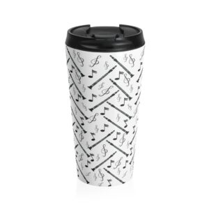 Clarinet Stainless Steel Travel Mug