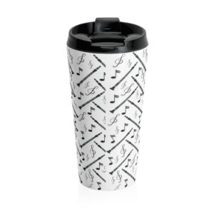 Clarinet Stainless Steel Travel Mug