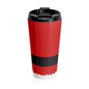 Santa Suit Stainless Steel Travel Mug