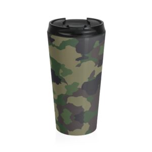 Camoflauge Stainless Steel Travel Mug