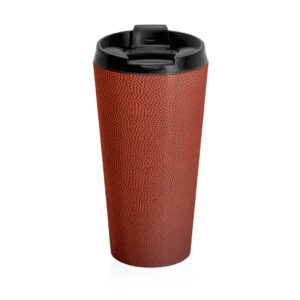 Football Stainless Steel Travel Mug