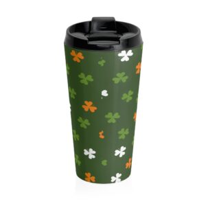 Saint Patrick’s Day Stainless Steel Travel Mug