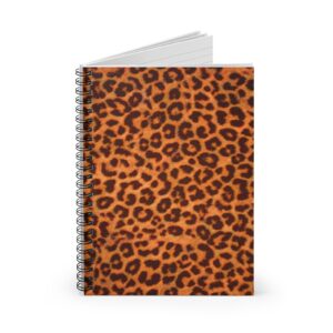 Leopard – Spiral Notebook – Ruled Line