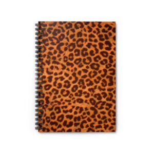 Leopard – Spiral Notebook – Ruled Line