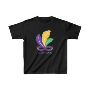 Mardi Gras Kids Heavy Cotton Tee