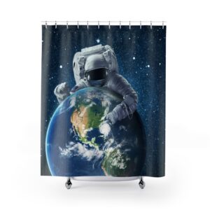 Galaxy Astronaut Shower Curtains