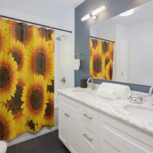 Sunflower Shower Curtains