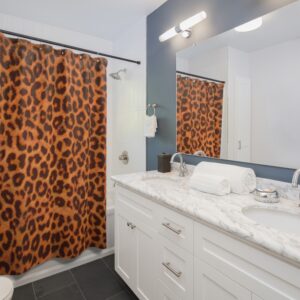 Leopard Shower Curtains