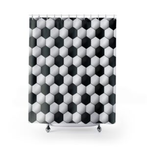 Soccer Pattern Shower Curtains