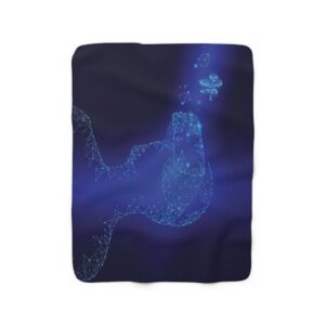 Gaming Sherpa Fleece Blanket