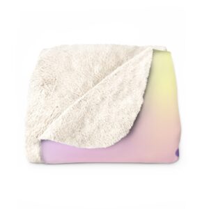 Personalized Unicorn Blanket Sherpa Fleece Blanket