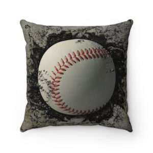 basketball Faux Suede Square Pillow