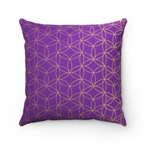 Faux Suede Square Pillow