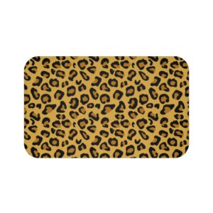 Leopard Animal Print Bath Mat