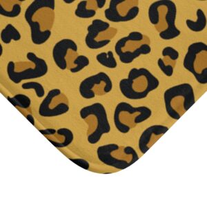 Leopard Animal Print Bath Mat