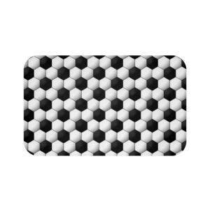 Soccer Pattern Bath Mat