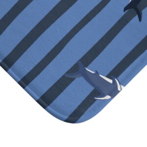 Blue Shark Bath Mat