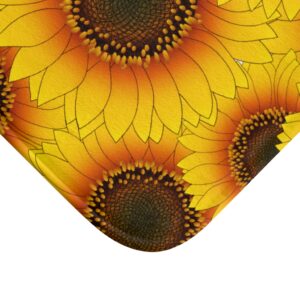 Sunflower Bath Mat