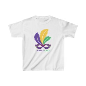 Mardi Gras Kids Heavy Cotton Tee