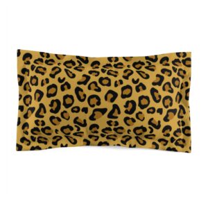 Leopard Animal Print Microfiber Pillow Sham