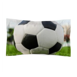 Soccer Microfiber Pillow Sham