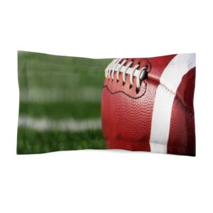 Football Boys Sports Room Microfiber Pillow Sham