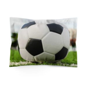 Soccer Microfiber Pillow Sham