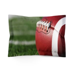 Football Boys Sports Room Microfiber Pillow Sham